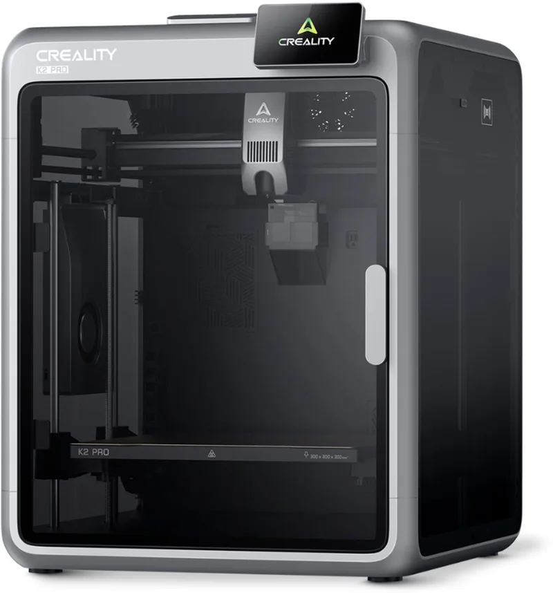 3D Printer – Multicolour Print – 600 mm/s Topsnelheid – Dual AI-Camera – Automatische Leveling – WiFi & App – 300 × 300 × 300 mm – Direct Printklaar van Creality in K2 Pro – productfoto