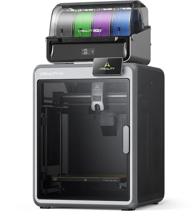 3D Printer – Multicolour Print met CFS – 600 mm/s High-Speed – Automatische Bed Leveling – Volledig metalen frame – AI-Camera – Touchscreen – WiFi & App – 260 × 260 × 260 mm – Direct Printklaa