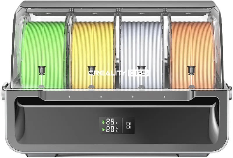CFS Filament Systeem - Automatisch Multikleur Filament Systeem voor Hi en K2 Plus 3D-printers van Creality in Zwart – productfoto
