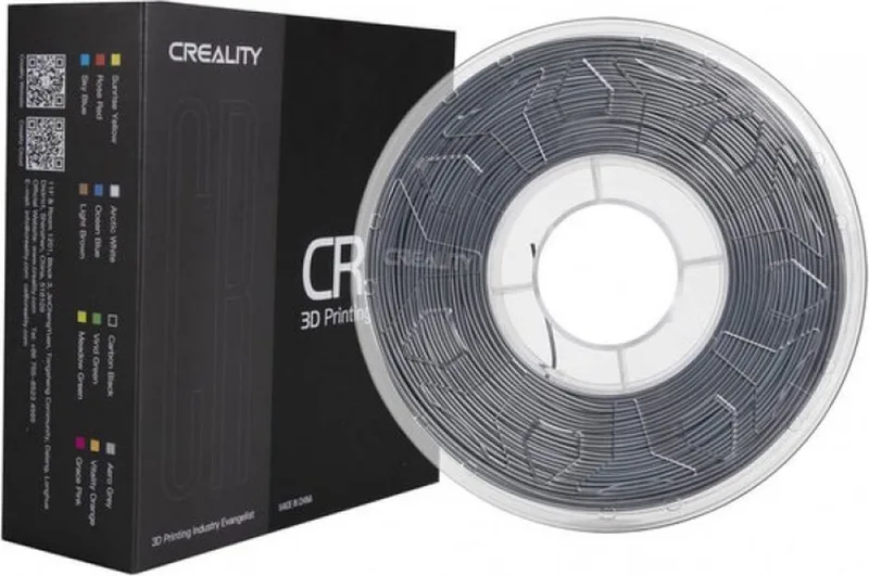 CR-PLA FILAMENT 1.75 MM 1 KG van Creality in Grijs – productfoto