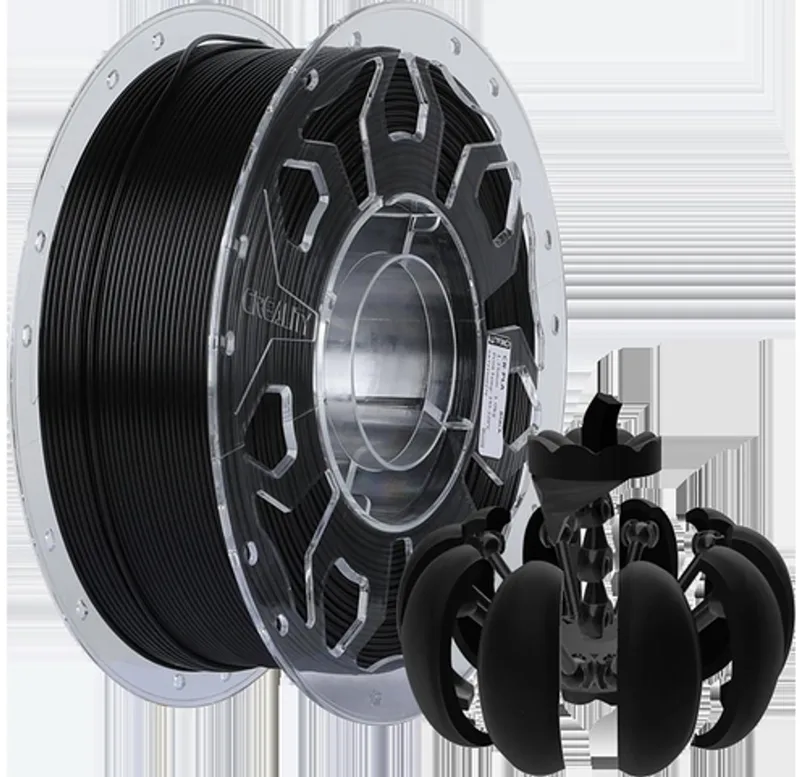 CR-PLA FILAMENT 1.75 MM 1 KG by Creality in Black – product photo