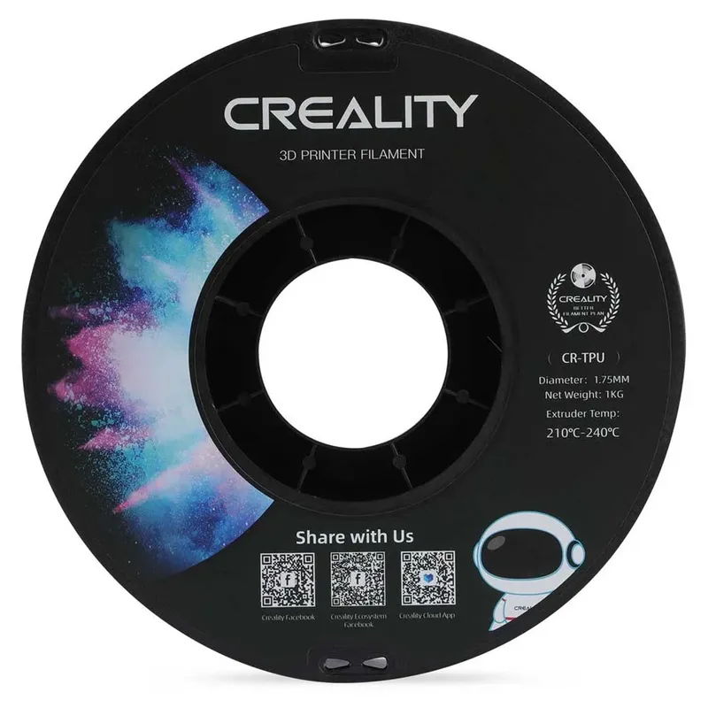 Cr-tpu 1.75 Mm 1kg Filament fra Creality – produktbillede 2 af 4