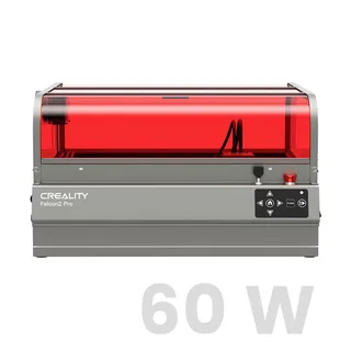Falcon 2 Pro 60W Lasergraveermachine – Lasersnijmachine – Gesloten Ontwerp – 60W Diodelaser – Ingebouwde Camera – Air Assist van Creality – productfoto 2 van 3