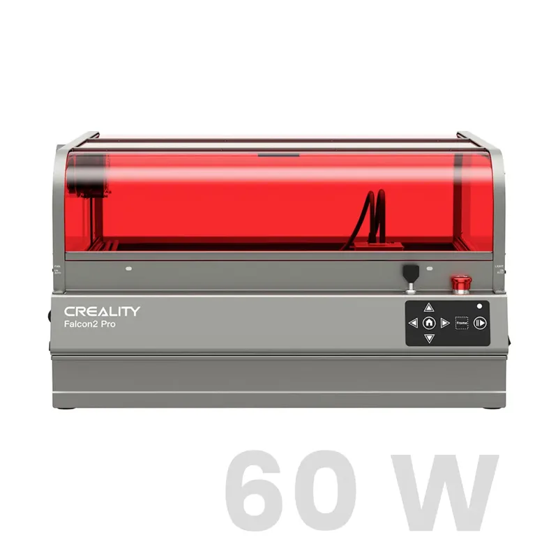 Falcon 2 Pro 60W Lasergraveermachine – Lasersnijmachine – Gesloten Ontwerp – 60W Diodelaser – Ingebouwde Camera – Air Assist van Creality – productfoto 2 van 3