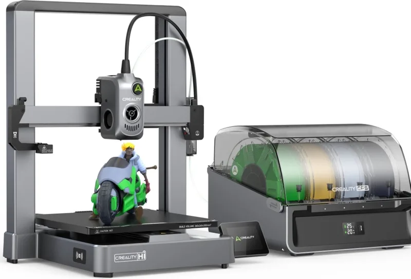 FDM 3D Printer voor Beginners - Meerkleurig Printen - CFS - Auto Leveling - 260x260x300 mm - PLA/PETG/ABS van Creality in Hi Combo – productfoto