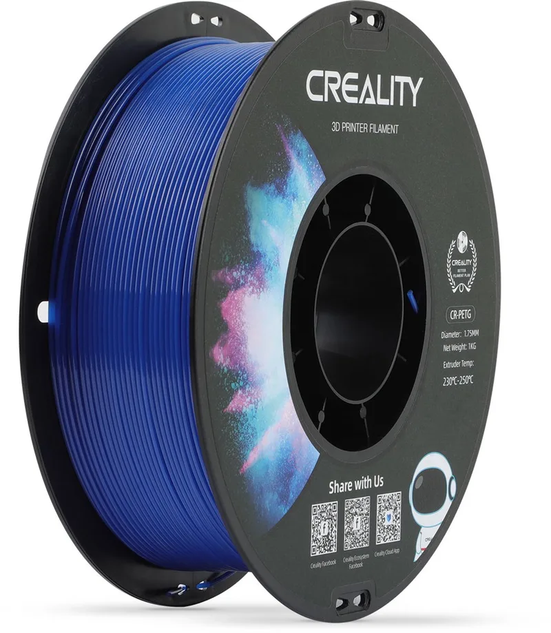 Filament Cr-Petg Voor 3D-Printercomposiet Voor Hoogwaardig Printen von Creality in Transparent – Produktfoto