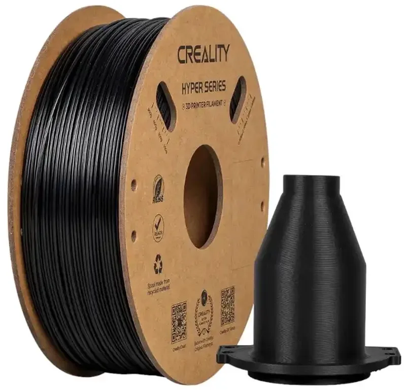 Filament Hyper Abs Voor 3D Printen Zwart 1 75Mm Hoog van Creality in Transparant – productfoto