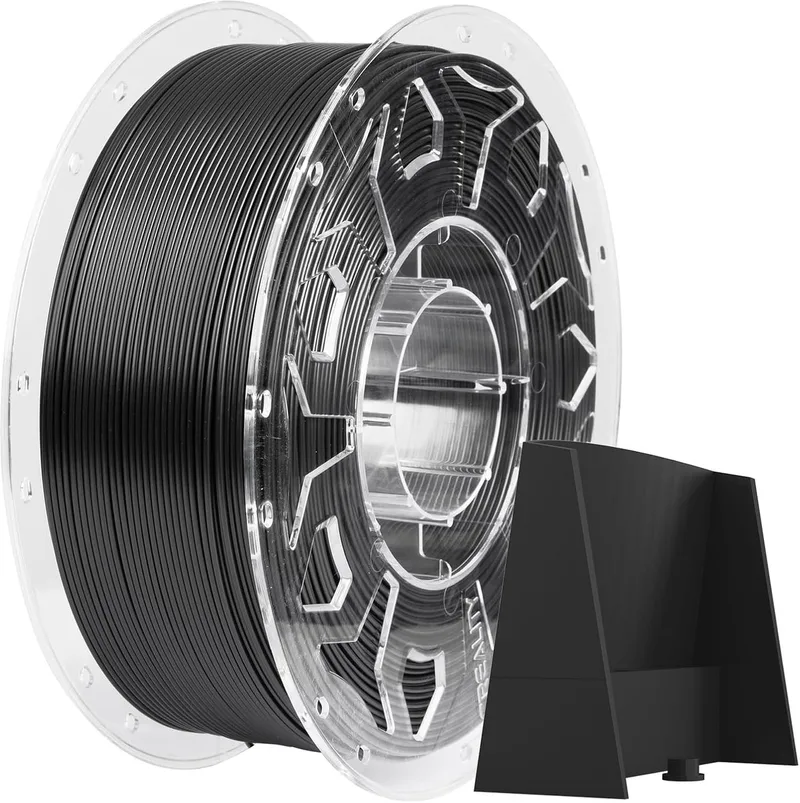 HP ASA Filament - 3D Printer Filament - Geschikt voor het printen van functionele onderdelen voor buitengebruik - Weer- en hittebestendig - 1,75 mm - 1 kg - Compatibel met alle Creality 3D-printers - filament 3d printer van Creality in Zwart – productfoto
