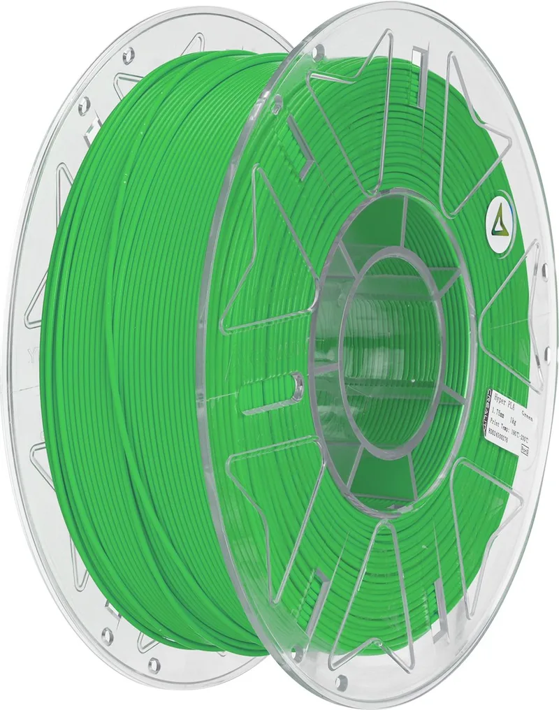 Hyper PLA RFID 3D-Printer Filament - 1,75mm 1kg - Hoge Printsnelheid - RFID Herkenning - Strakke Printkwaliteit - Gebruiksvriendelijk PLA Materiaal - Groen van Creality in Groen – productfoto