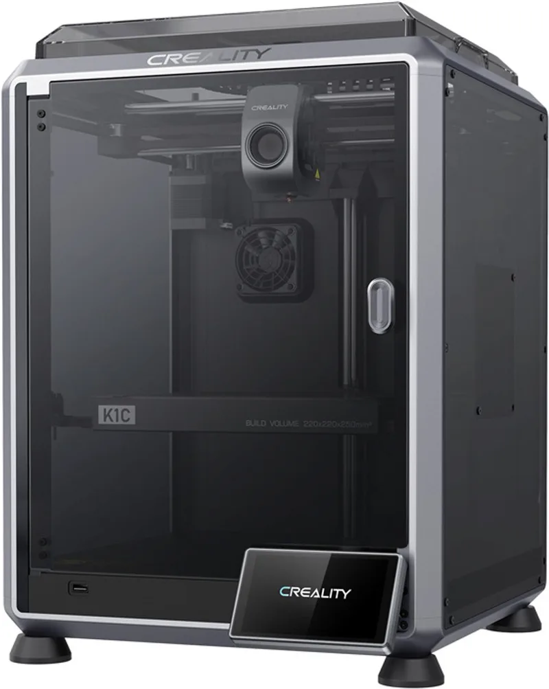 K1 3D Printer – CoreXY 600mm/s | 220x220x250mm | WiFi & Auto-Leveling van Creality in Zwart – productfoto