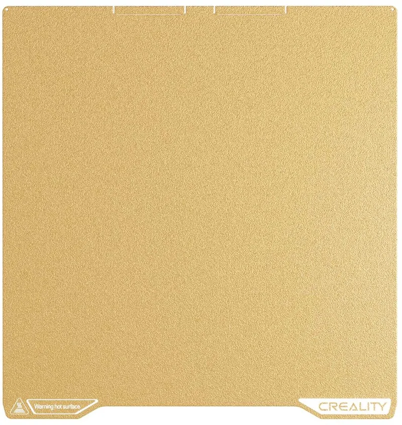 K2 Pro PEI Dubbelzijdige Frosted Bouwplaat 4004090163 von Creality in Gelb – Produktfoto