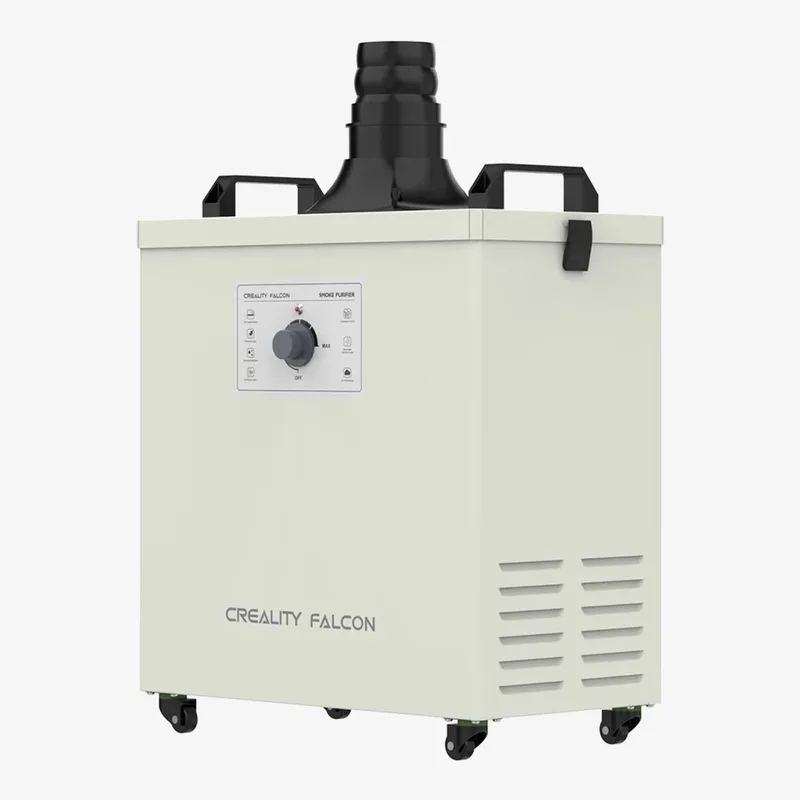 Smoke Purifier - Falcon2 Pro – Rookzuivering voor Lasergraveermachine | 3-laags HEPA & Actief Koolstoffilter | 99,97% Zuiveringsgraad | Geluidsarm <55dB van Creality in Zwart, Grijs – productfoto