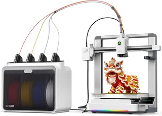 SPARKX i7 Color Combo 3D-printer - met CFS Lite - Multicolor - 4 kleuren - Printfout Detectie - Wifi - AI-camera - 500 mm/s Printsnelheid van Creality in Zwart – productfoto 1 van 2