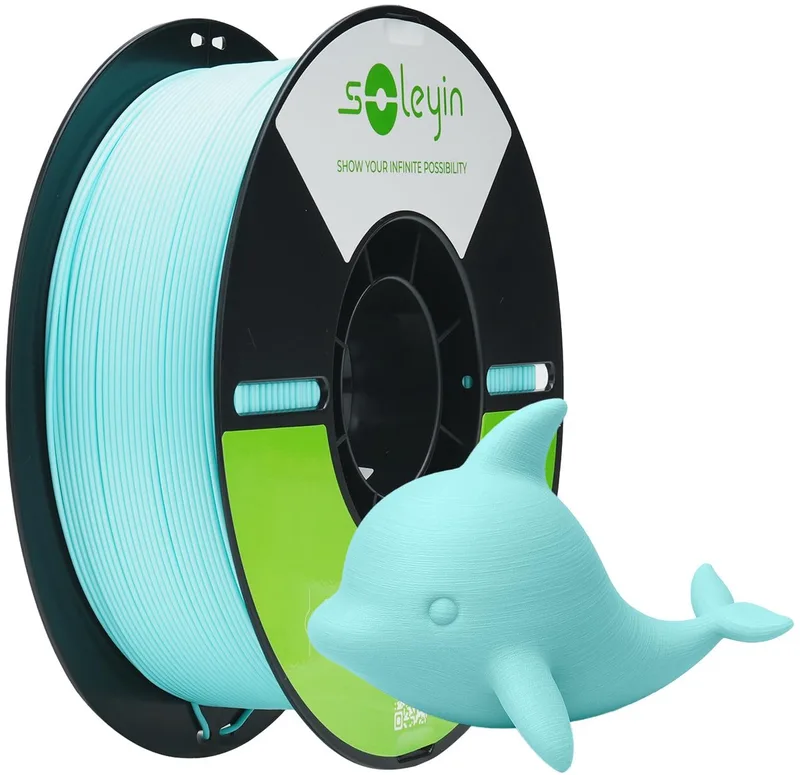 Ultra 3D-printers PLA Filament - 1,75 mm - 1 kg - Hoge Snelheid 30-300 mm/s - Milieuvriendelijk - Voor de meeste 3D-printers Creality Ender K1, K1C, K2 Plus - 3D-printverbruiksartikelen - Ocean Blue - 3D Printer Filament van Creality in Blauw – productfoto