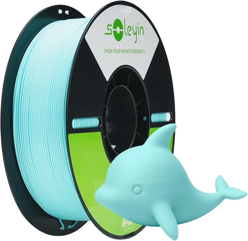 Ultra PLA Filament - Blauw - 1,75 mm - 1 kg - Hoge Snelheid 30-300 mm/s - Milieuvriendelijk - Voor de meeste 3D-printers Creality Ender K1, K1C, K2 Plus - 3D-printverbruiksartikelen - Ocean - 3D Printer Filament van Creality in Blauw – productfoto