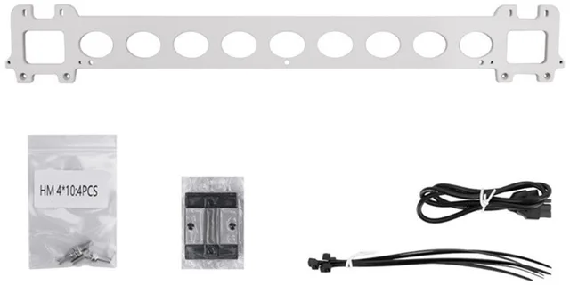 OrangeStorm Giga - Dual Printhead Mounting Plate - Dual-Nozzle Ondersteuning - Aluminium Constructie