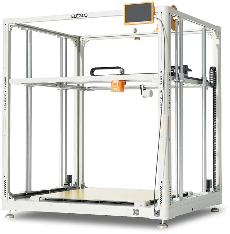 OrangeStorm Giga - Large Format 3D Printer - 300mm/s - 800x800x1000mm van Elegoo in Wit – productfoto