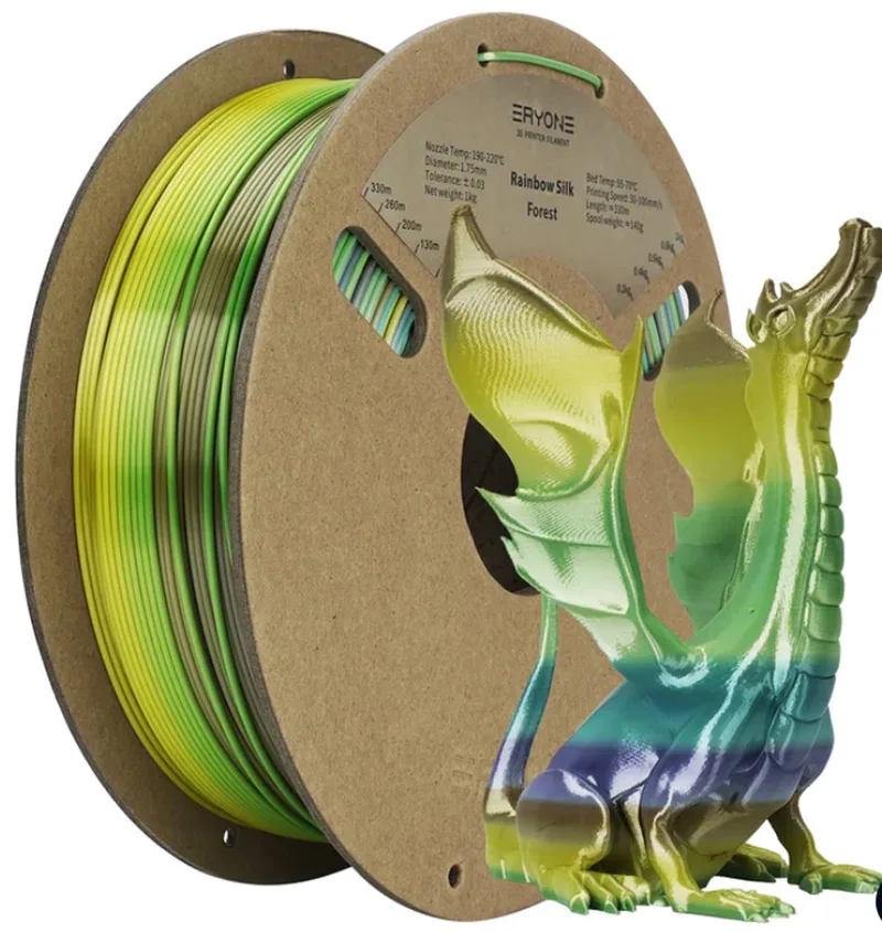 Rainbow PLA Forest - 1kg - 1.75mm van Eryone in Bleek paars – productfoto