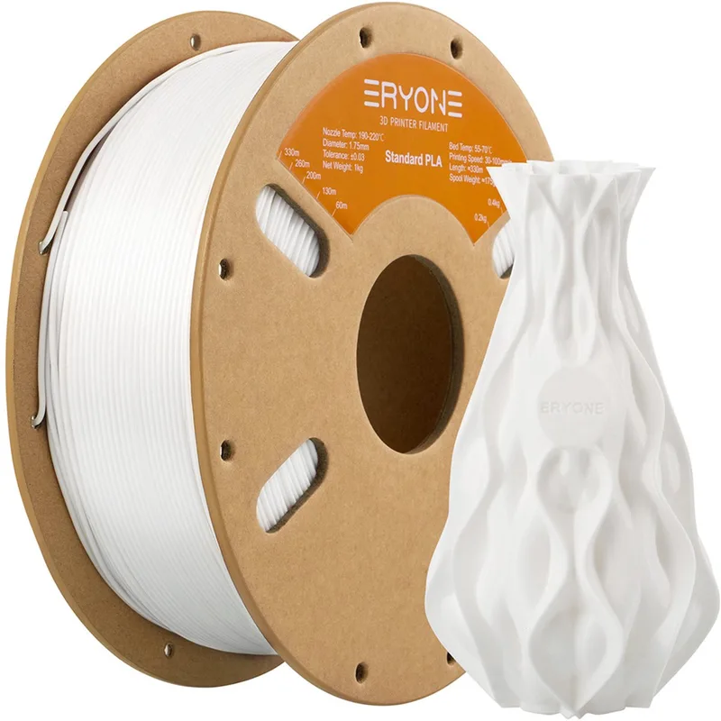 Standaard PLA 3D Printer Verbruiksartikelen - Melkwit van Eryone – productfoto