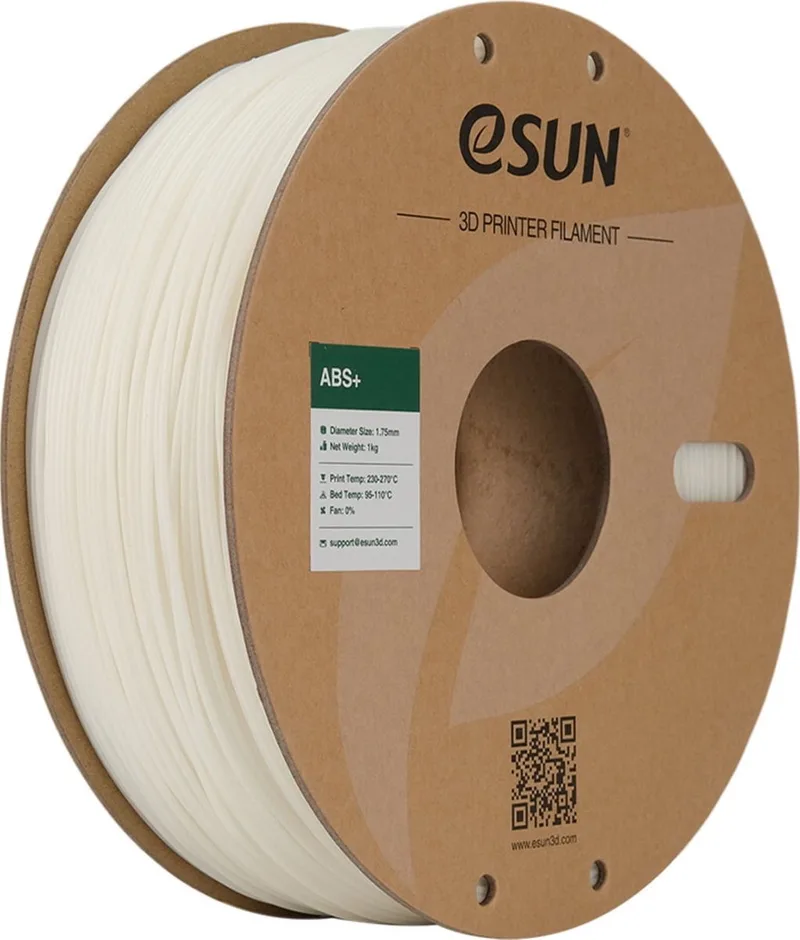ABS+ 1 kg - 1.75mm - 3D printer filament by eSun in Natural – product photo