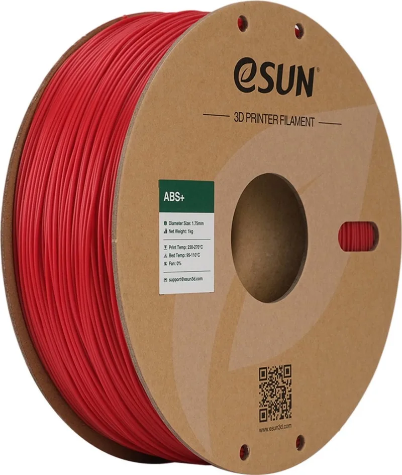 ABS+ Gold - 1.75mm - 3D printer filament by eSun in Brandweerwagen Rood – product photo