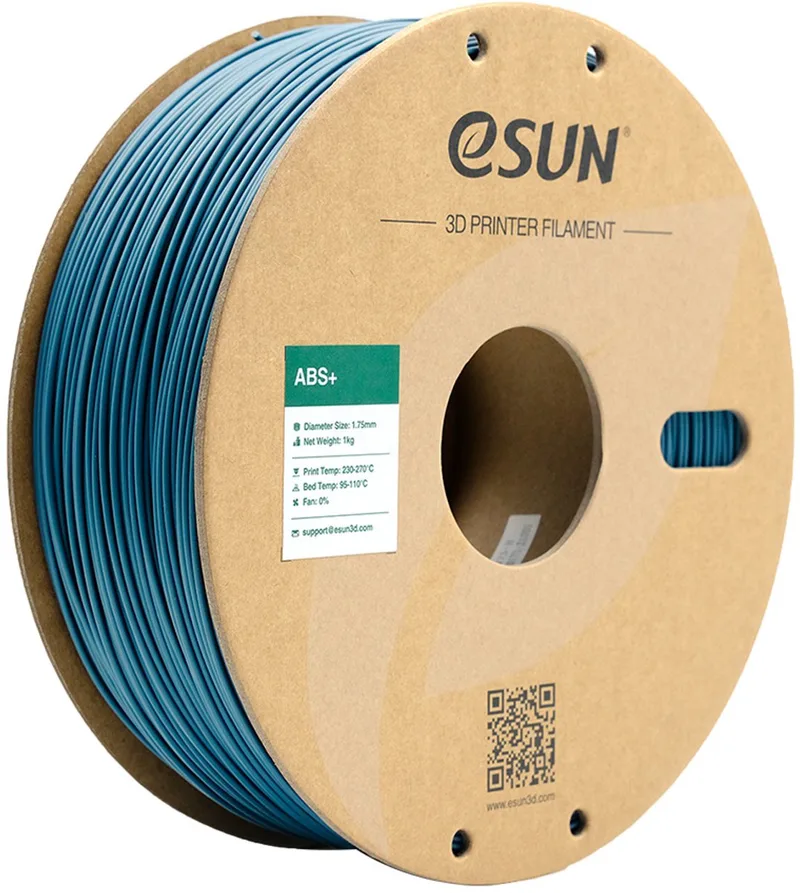 ABS+ Grey/grijs - 1.75mm - 3D printer filament - 1kg van eSun in Grijs – productfoto