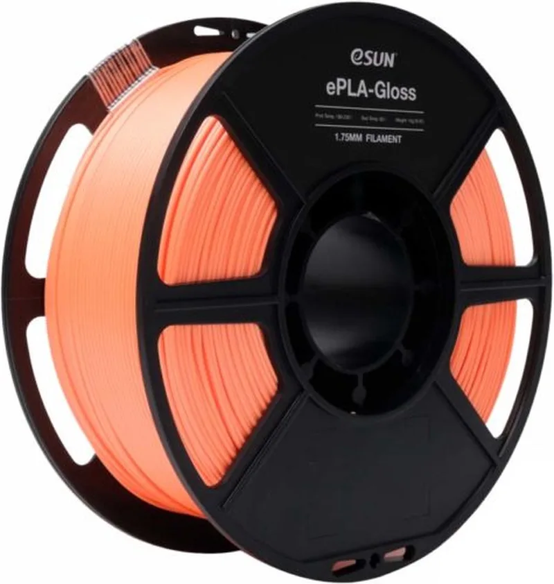 ePLA-Gloss Filament, 1.75mm, Orange - 1kg by eSun in Orange – product photo