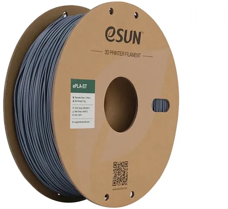 ePLA-ST Filament, 1.75mm, Grey - 1kg by eSun in Grey – product photo