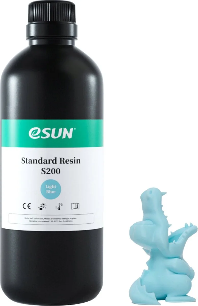 eResin Standard Resin, – 1kg van eSun in Sky Blue – productfoto