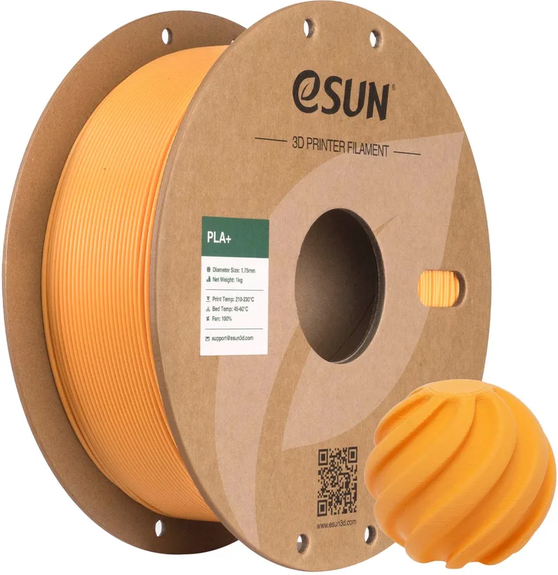 PLA+ / Apricot 1 kg - 1.75mm - 3D printer filament by eSun in Abrikoos – product photo