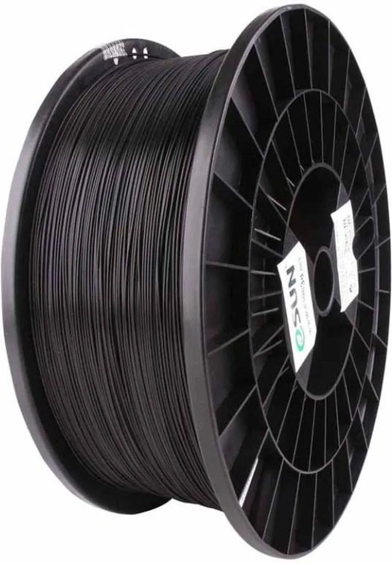 PLA+ Filament – 1,75 mm – 3kg van eSun in Zwart – productfoto