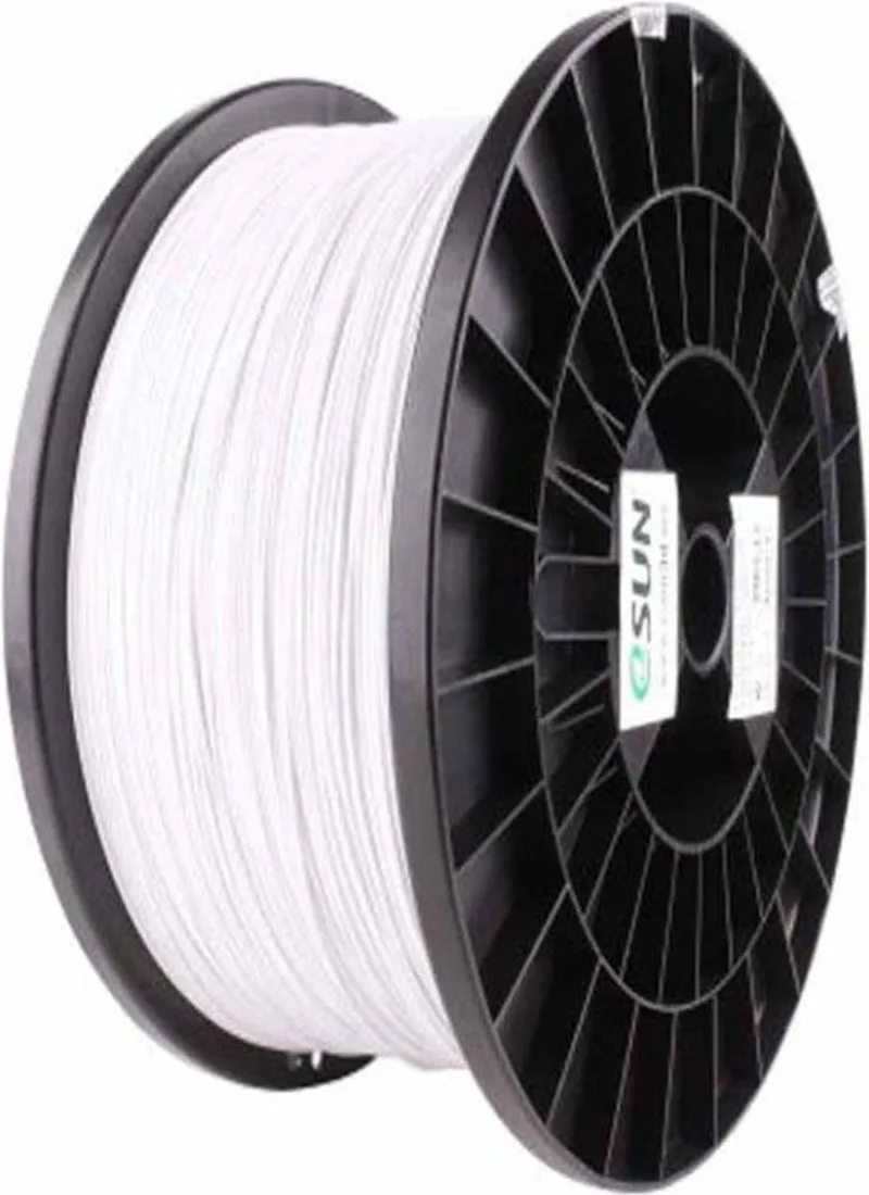 PLA+ Filament, 1.75mm, Cold White - 3kg van eSun in Koud Wit – productfoto