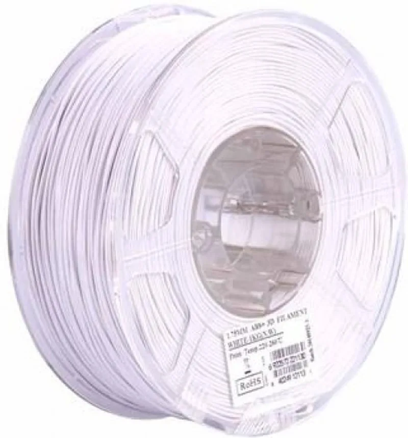 PLA+ filament,1.75mm,white,3.0kg/roll van eSun in Wit – productfoto