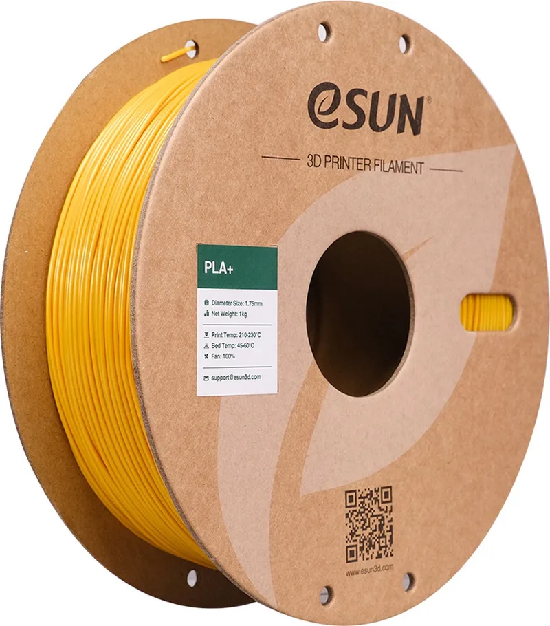 PLA+ Goud glitter / Gold twinkling 1kg - 1.75mm - 3D printer filament van eSun in Goud – productfoto