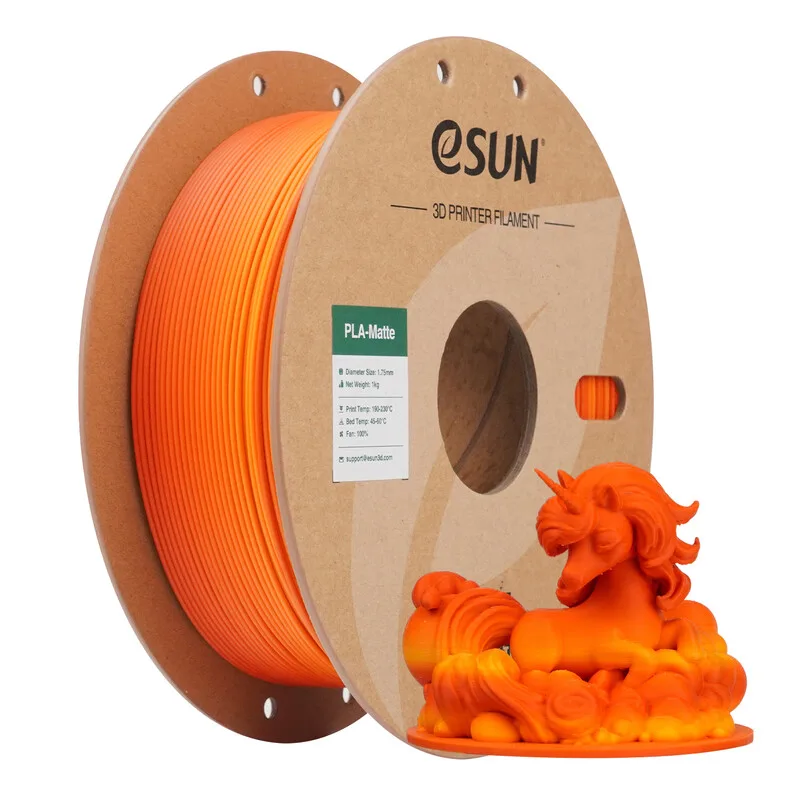 PLA Mat Regenboog 3D-printing Filament 1,75 mm - Sunrise 1 kg, Hoge Snelheid Printen, Matte Textuur, Regenboogkleuren 3D-printing Materiaal Voor 3D FDM Printers by eSun – product photo