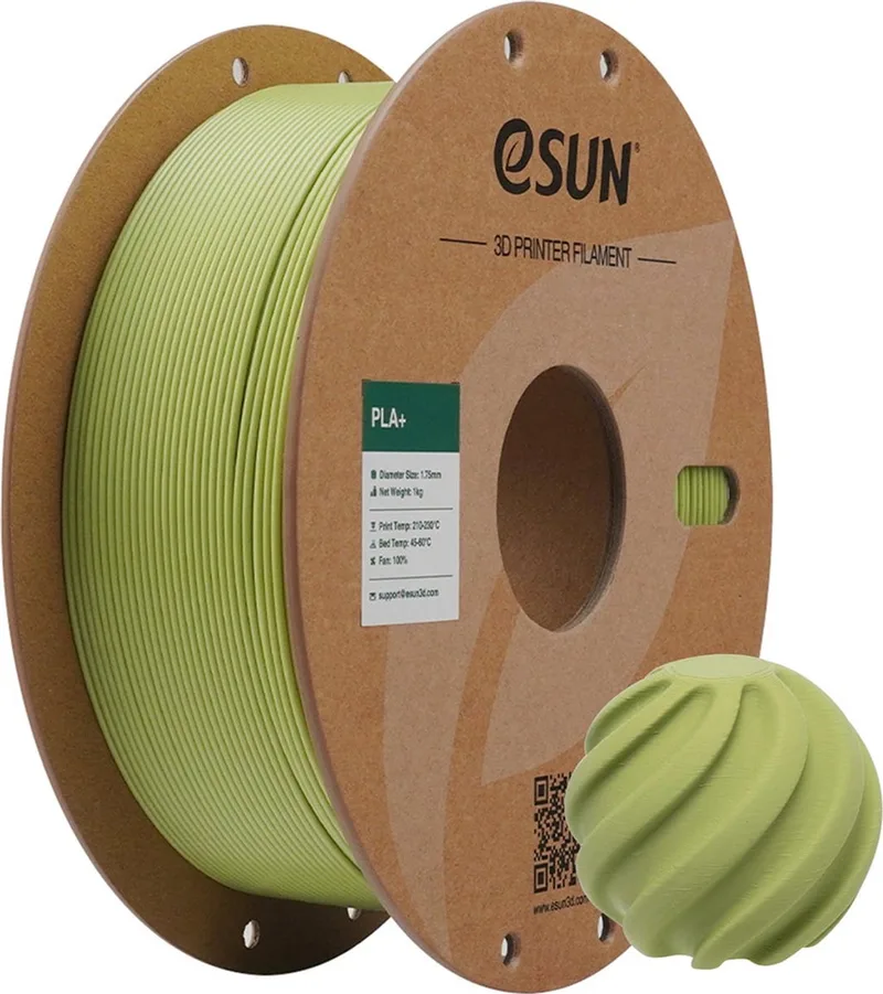 PLA+ Matcha groen van eSun in Matcha groen, Matcha green – productfoto