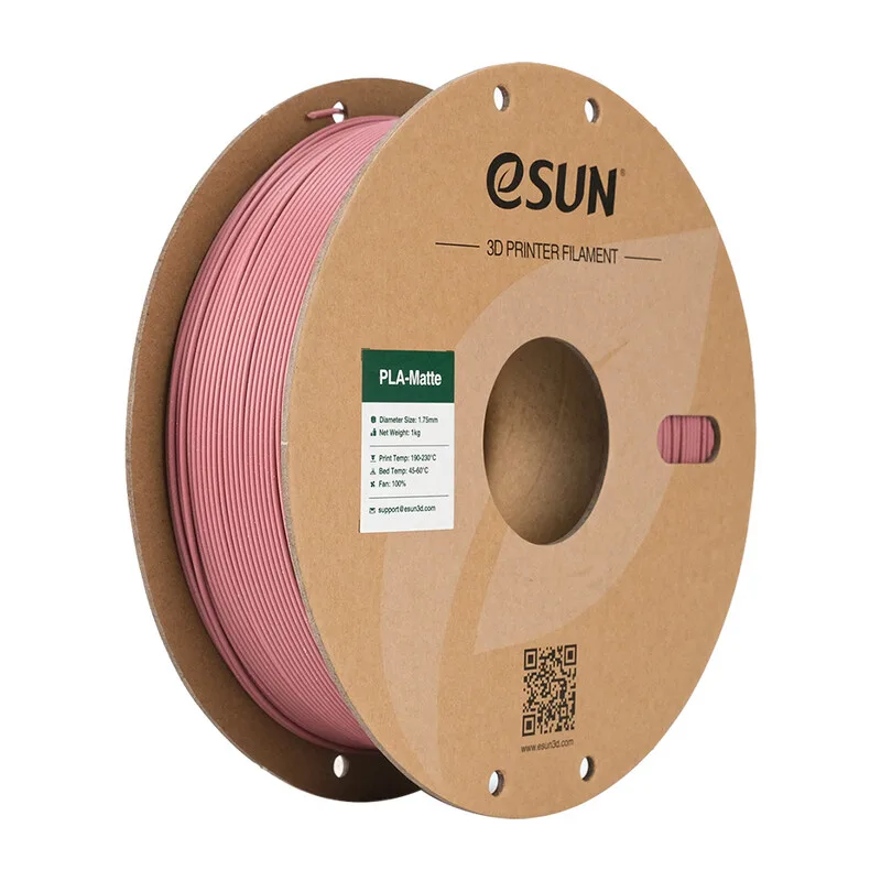 PLA-Matte 3D-printfilament 1,75 mm-Morandi paars 1 kg, Geavanceerde matte textuur netjes opgerold eenvoudig te gebruiken 3D-printmateriaal voor FDM-printers by eSun – product photo
