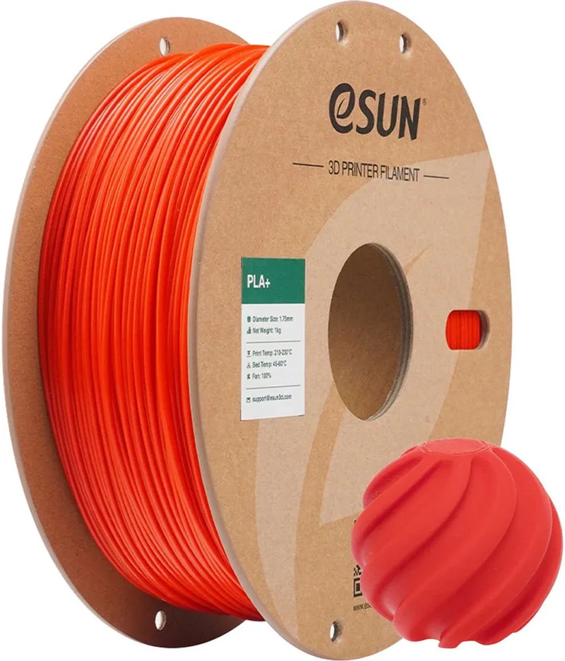 PLA+ / RGB Red 1 kg - 1.75mm - 3D printer filament van eSun in RGB Rood – productfoto