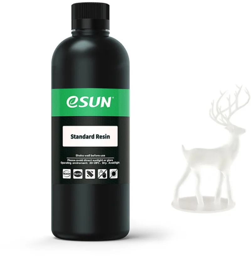Standaard Resin – 1kg van eSun in Transparant – productfoto