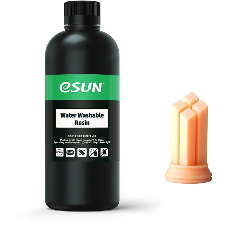 Water Washable Resin – 500 gram van eSun in Beige – productfoto