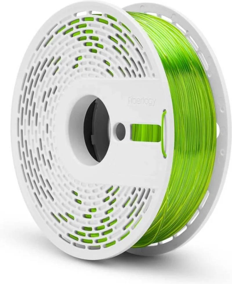 Easy PETG Light Green Transparent van Fiberlogy in Lichtgroen transparant – productfoto