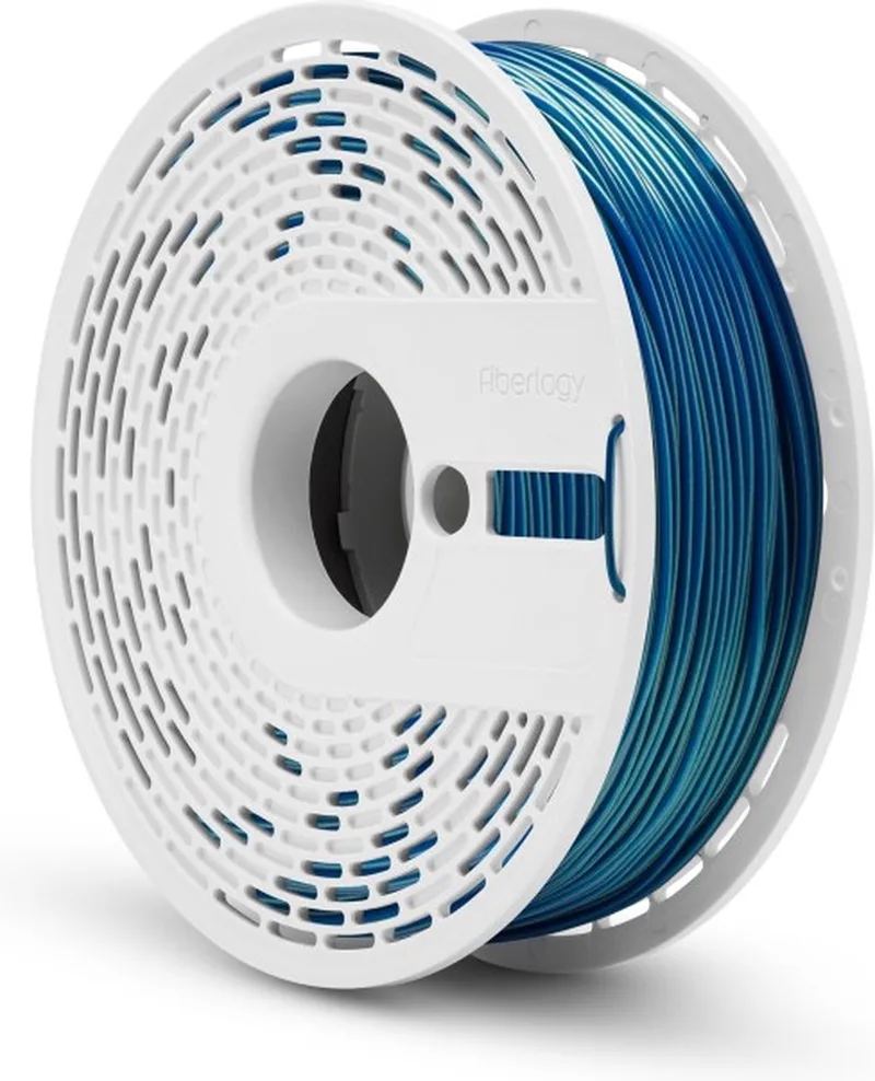 Easy PLA Spectra Blue van Fiberlogy in Opaalachtig blauw glitter – productfoto
