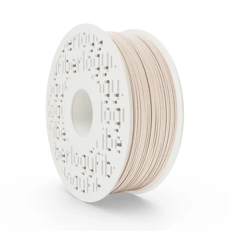 Fiberlogy 3S-PLAFWOOD-WHITE-100-175 FiberWood Filament PLA Compound Houtachtig uiterlijk, Makkelijk te schuren, Goede verfhechting 1.75 mm 1000 g Wit 1 stuk(s) van Fiberlogy – productfoto