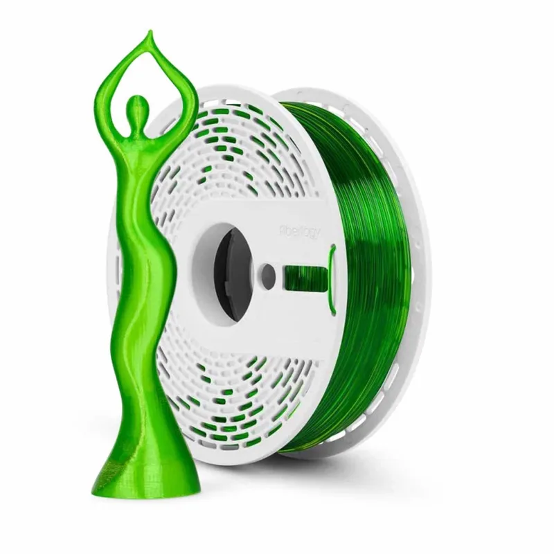 HS PLA Clear Light Green van Fiberlogy in Lightgroen – productfoto