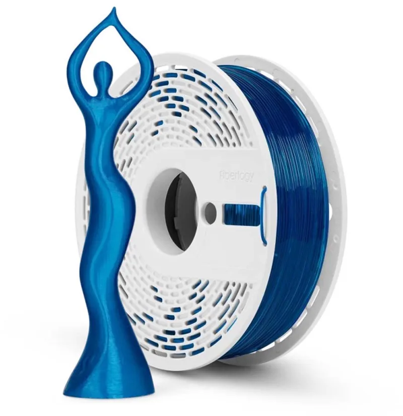 HS PLA Clear van Fiberlogy in Turquoise – productfoto