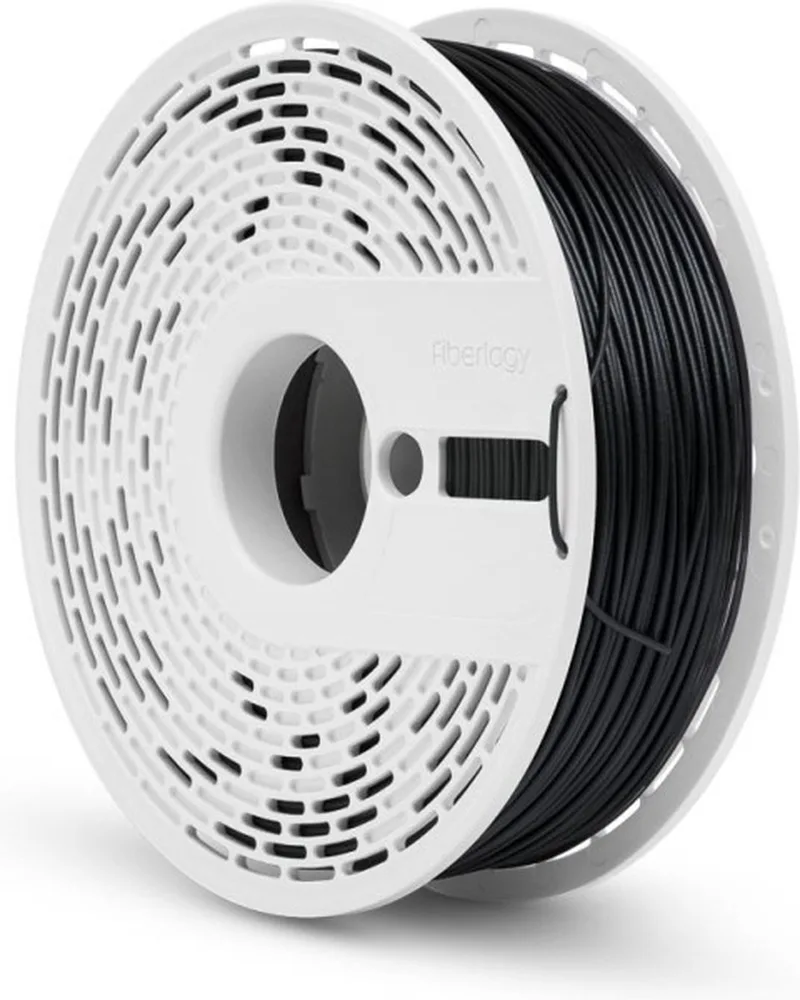Matte PETG Black van Fiberlogy in Zwart – productfoto