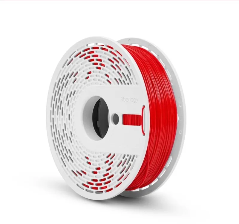 Matte PETG Red van Fiberlogy in Blauw – productfoto