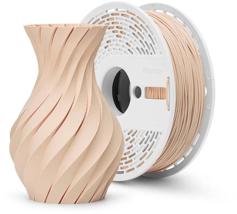 Matte PLA van Fiberlogy in Beige – productfoto