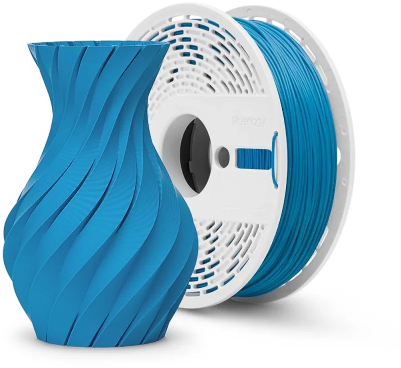 Matte PLA Blue van Fiberlogy in Blauw – productfoto