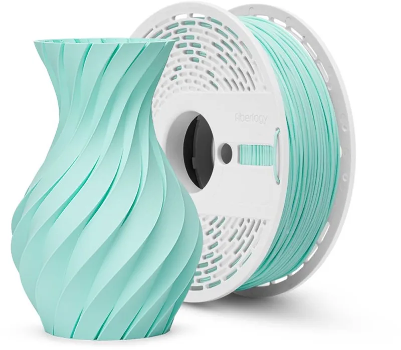 Matte PLA Pastel Mint van Fiberlogy in Pastel groen – productfoto